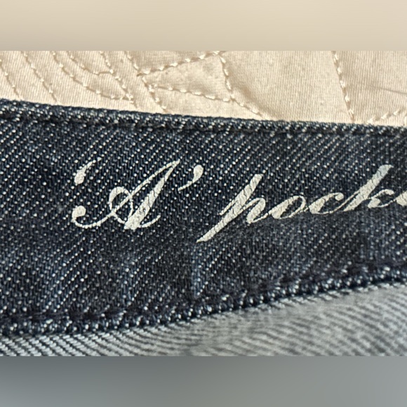 7 For All Mankind Jeans Size 26 A Pocket Brown Tag, estimated 2007 - Picture 8 of 11